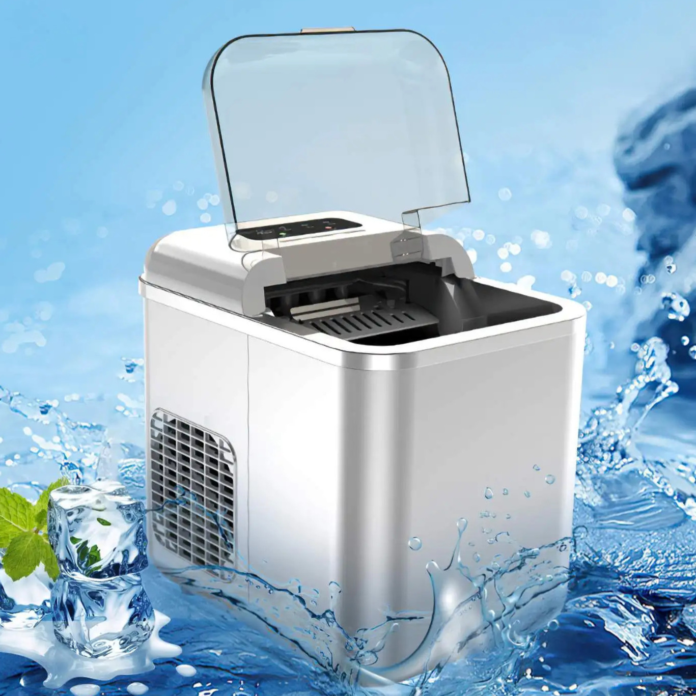 Máquina de hielo portátil para el hogar