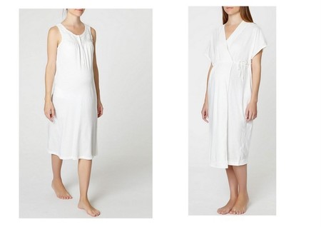 camisón y bata oysho premamá pv 2014