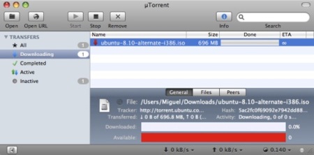 µTorrent para Mac: ya se puede probar oficialmente
