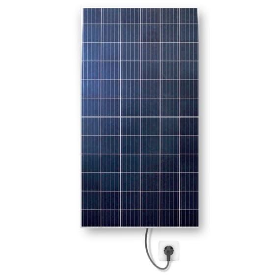 KIT Solar Panel Monocristalino Plug&Play 405W + Micro Inversor + 3m Cableado SunneSolar
