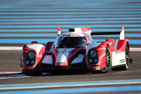 El Toyota TS030 sufre un accidente en unas pruebas