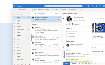 Microsoft sustituirá sus actuales clientes de e-mail para Windows y Mac por una 'web app' de Outlook unificada