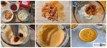 Pasos Mayonesa Kimchi