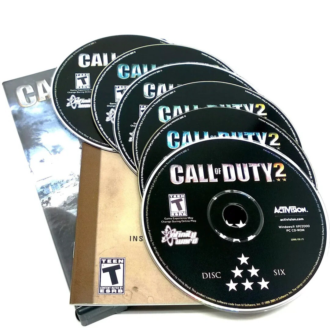 Hace 20 años, para jugar a Call of Duty 2 en físico había que ...