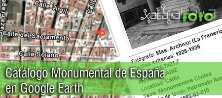 Catálogo Monumental de España en Google Earth