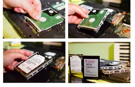 Reemplazo disco duro de computadora portátil en Miami, HDD, SSD