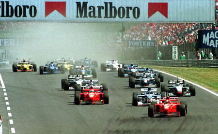 Salida GP Hungría 1997