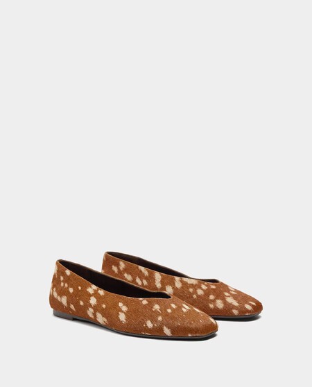 Bailarinas Piel Bambi Bonitas Almendradas Elegantes 2026 Parfois