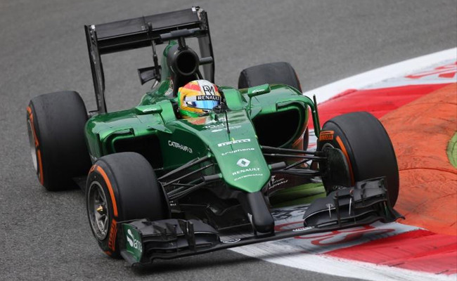 Roberto Merhi Caterham 2014 Monza