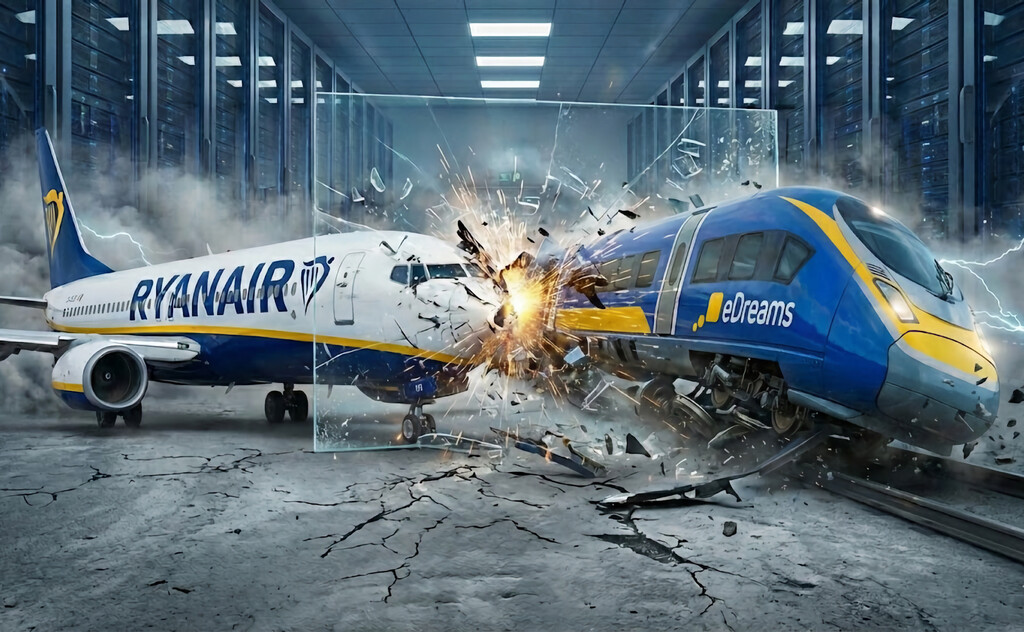 Jaque mate de Ryanair a eDreams: un simple cambio en su código hundió un 40% a la agencia de viajes online 
