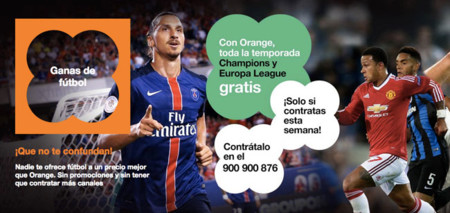 Más leña al fuego: Orange regala toda la temporada de Champions y Europa League