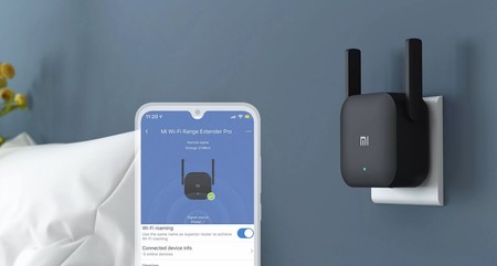 Aumentar la cobertura WiFi de tu hogar te costará menos de 10 euros con este Xiaomi Mi WiFi Range Extender Pro en oferta hoy en Amazon