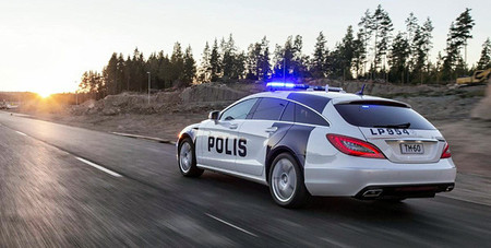 Mercedes-Benz CLS Shooting Brake 350 CDI 4Matic para la policía finlandesa