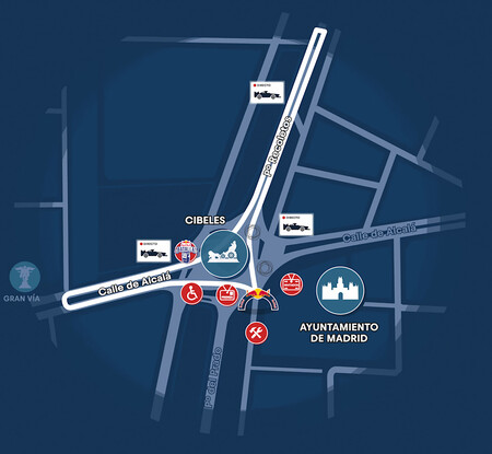 Red Bull Showrun Comunidad Madrid Mapa