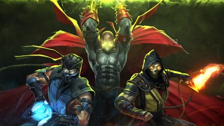 Spawn encaja tan bien en Mortal Kombat 11 que merece un puesto un fijo en la saga del fatality