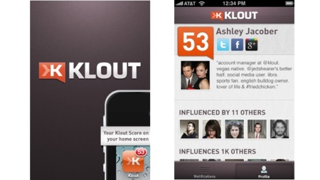 Klout lanza su aplicación para iOS: poco más que ver tu puntuación