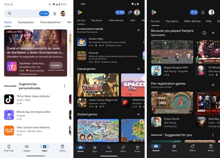 Play Store Buscar Error