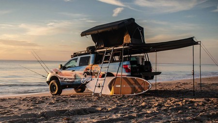 Nissan Titan XD Surfcamp