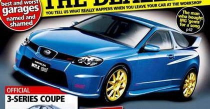 Recreación de Auto Express del Subaru Impreza 2008