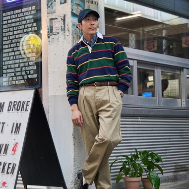 El uniforme de rugby retro inspirará tus mejores looks de otoño convirtiendo la polo en la única prenda que necesitas para tu mejor look de temporada