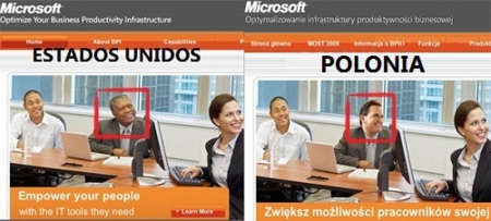 Imagen de la Semana: El polémico anuncio de Microsoft en Polonia