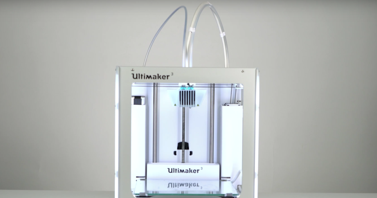 La Ultimaker 3 es una impresora 3D que permite usar dos materiales ...