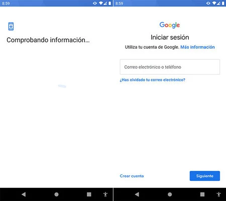 Configuracion inicial