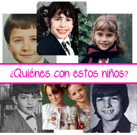 ¿Quiénes son estos niños?