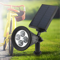 4 luces LED para el jardín rebajadas en Ebay por sólo 13,59 euros y los gastos de envío gratuitos 