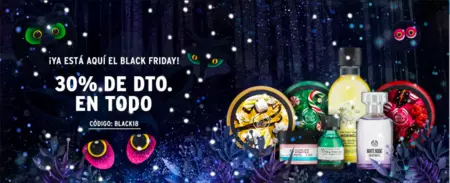 Últimas horas para disfrutar del Black Friday en The Body Shop 