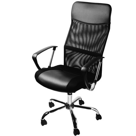 Esta silla de oficina Deuba en color negro está por 68,86 euros con envío gratis en Amazon