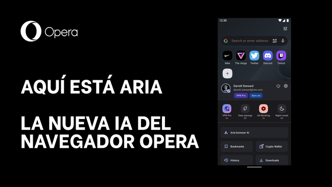 Opera Aria GPT IA