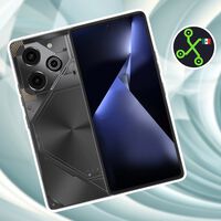 Celular Android con pantalla de gama alta y cámara de 108 MPX. Su batería durará muchos años 