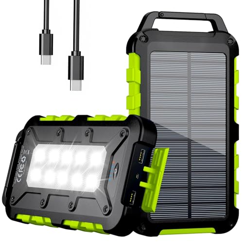 WOWMVP Power Bank Solar 26800mAh 