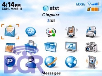 Imagenes del Blackberry 8300 OS