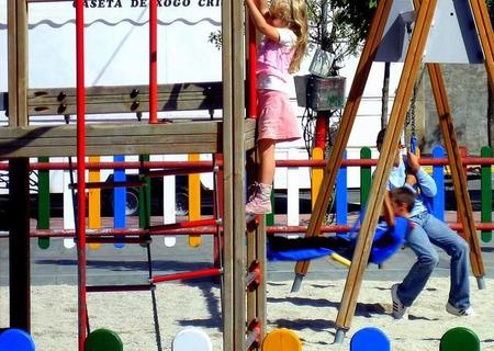 Jugando, los niños no entienden de idiomas