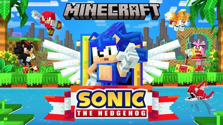 ¡A correr! Sonic y sus amigos llegan a Minecraft en forma de DLC con multitud de sorpresas y minijuegos en su 30 aniversario