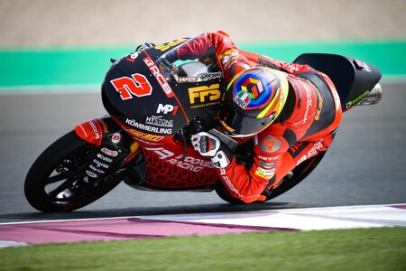 Gabriel Rodrigo lidera unos lluviosos entrenamientos de Moto3 en Portimao; Pedro Acosta, sexto
