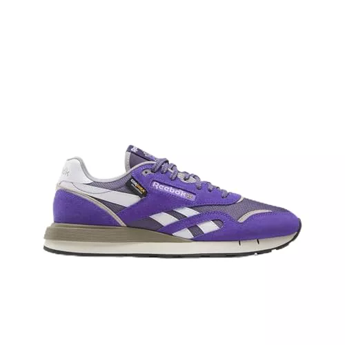 Reebok Zapatillas unisex clásicas de nailon 89, color morado royal/movement morado/blanco, talla 36.5 EU, Royal Purple Movement Purple White, 36.5 EU