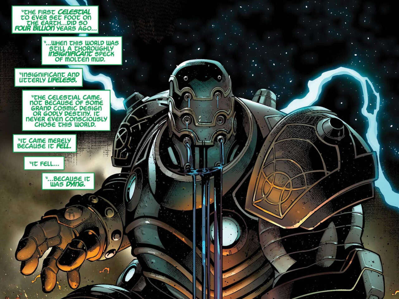 'Eternals': quiénes son esos gigantescos seres cósmicos que aparecen en ...