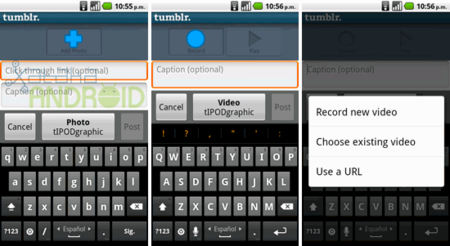Tumblelog en Android