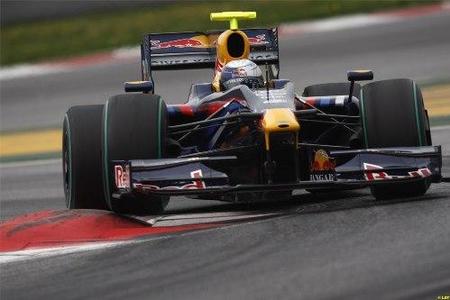 Sebastian Vettel en el nuevo Red Bull RB6
