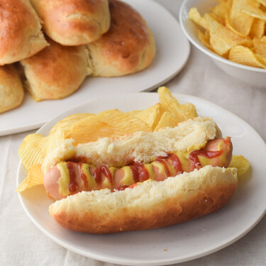 Cómo hacer pan para hot dog, súper tierno y esponjoso para tus mejores perritos