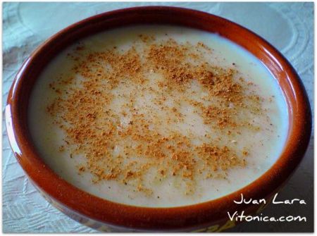 Arroz con leche. Receta Saludable