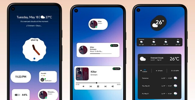 Android 12 Widgets