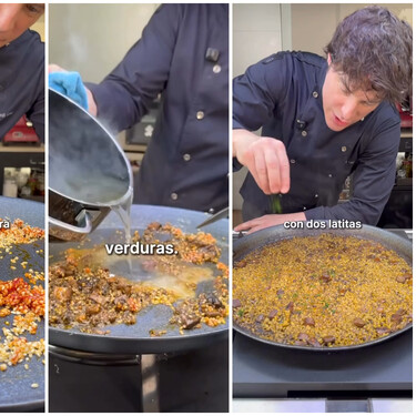 Jordi Cruz, chef, desvela el polvito que usa como truco para las paellas: "Guardadlo porque para todos los arroces os vendrá bien" 