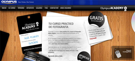 Olympus academy, cursos de formación para usuarios