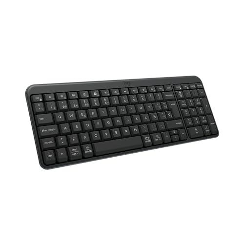 Logitech K250 Teclado Compacto Bluetooth para Windows, ChromeOS ó iOS, Batería de 12 Meses