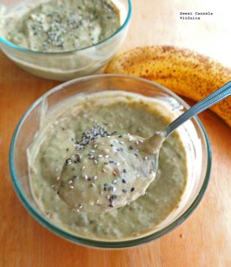 Pudín cremoso de chía. Receta saludable