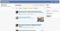 Trav Notes, el Twitter para viajeros
